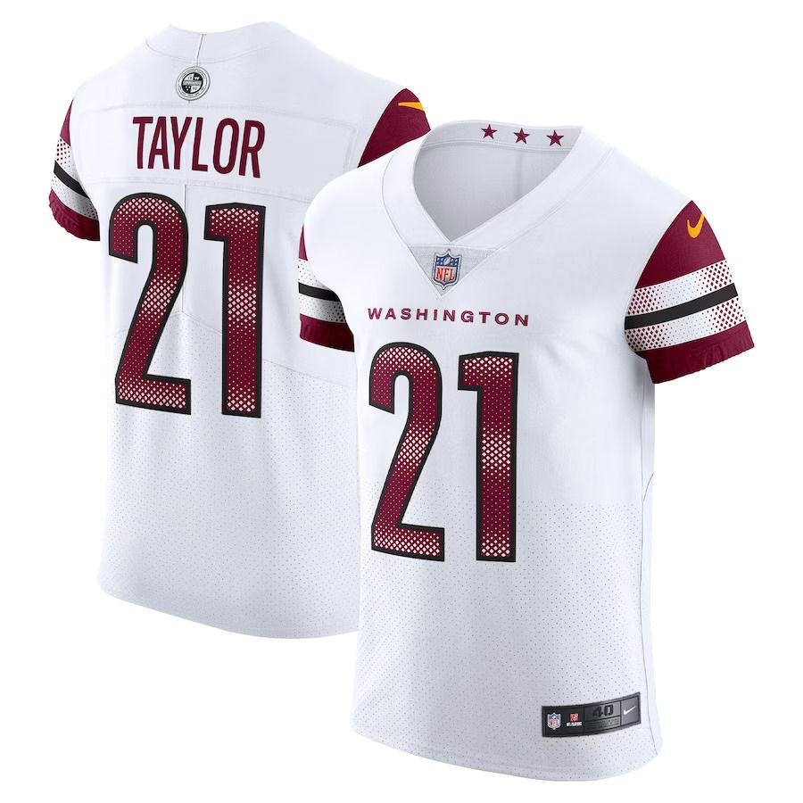 Men Washington Commanders #21 Sean Taylor Nike White Vapor Elite Retired Player NFL Jersey->washington commanders->NFL Jersey